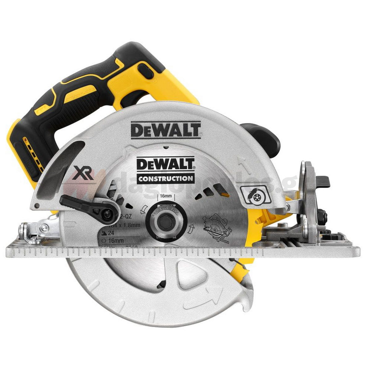DeWalt DCS572NT-XJ Brushless Δισκοπρίονο Μπαταρίας 18V XR Li-Ion SOLO Με Βαλίτσα T-Stak