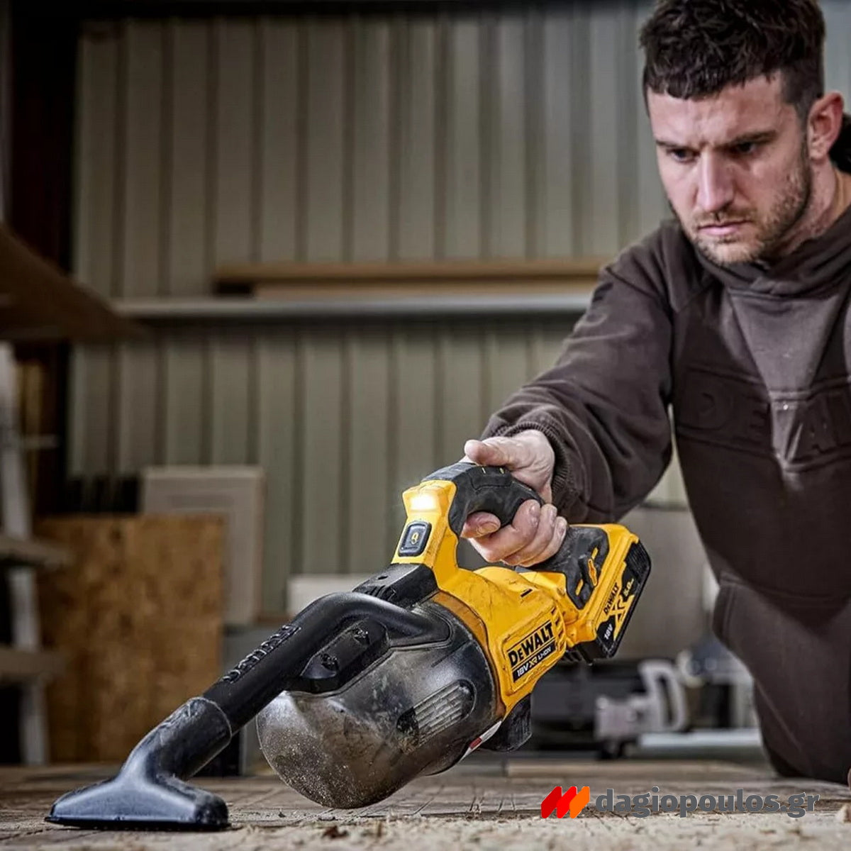 DeWalt DCV501LN-XJ Σκούπα Στερεών Μπαταρίας 18V Li-Ion SOLO