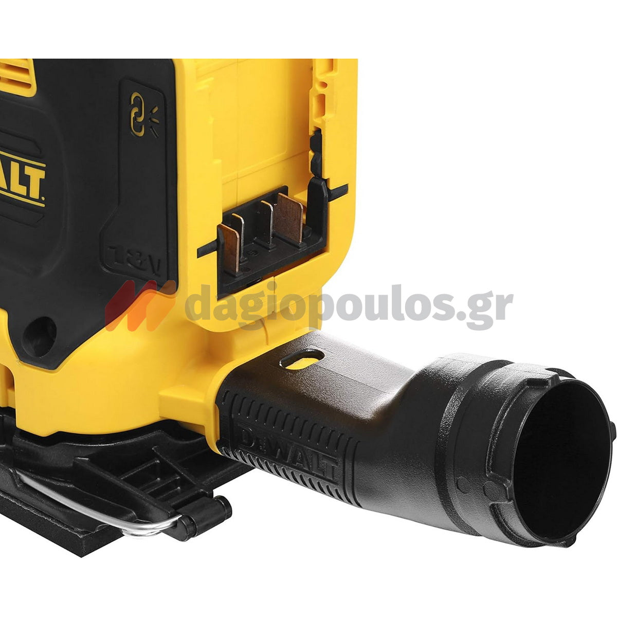 DeWalt DCW200NT-XJ Brushless Τριβείο Παλμικό Χούφτας Μπαταρίας 18V Li-Ion SOLO & Βαλίτσα T-Stak