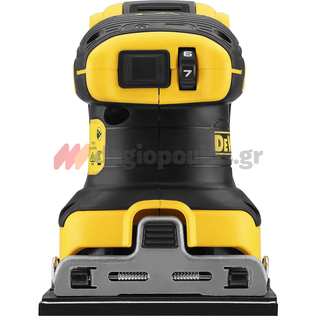 DeWalt DCW200NT-XJ Brushless Τριβείο Παλμικό Χούφτας Μπαταρίας 18V Li-Ion SOLO & Βαλίτσα T-Stak