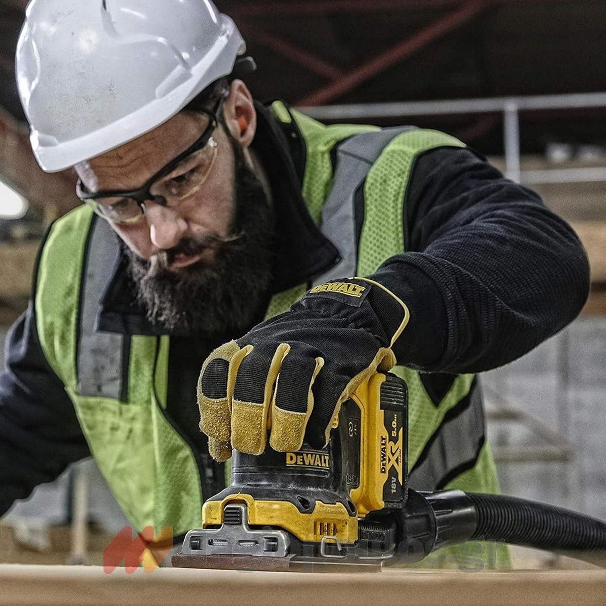 DeWalt DCW200NT-XJ Brushless Τριβείο Παλμικό Χούφτας Μπαταρίας 18V Li-Ion SOLO & Βαλίτσα T-Stak