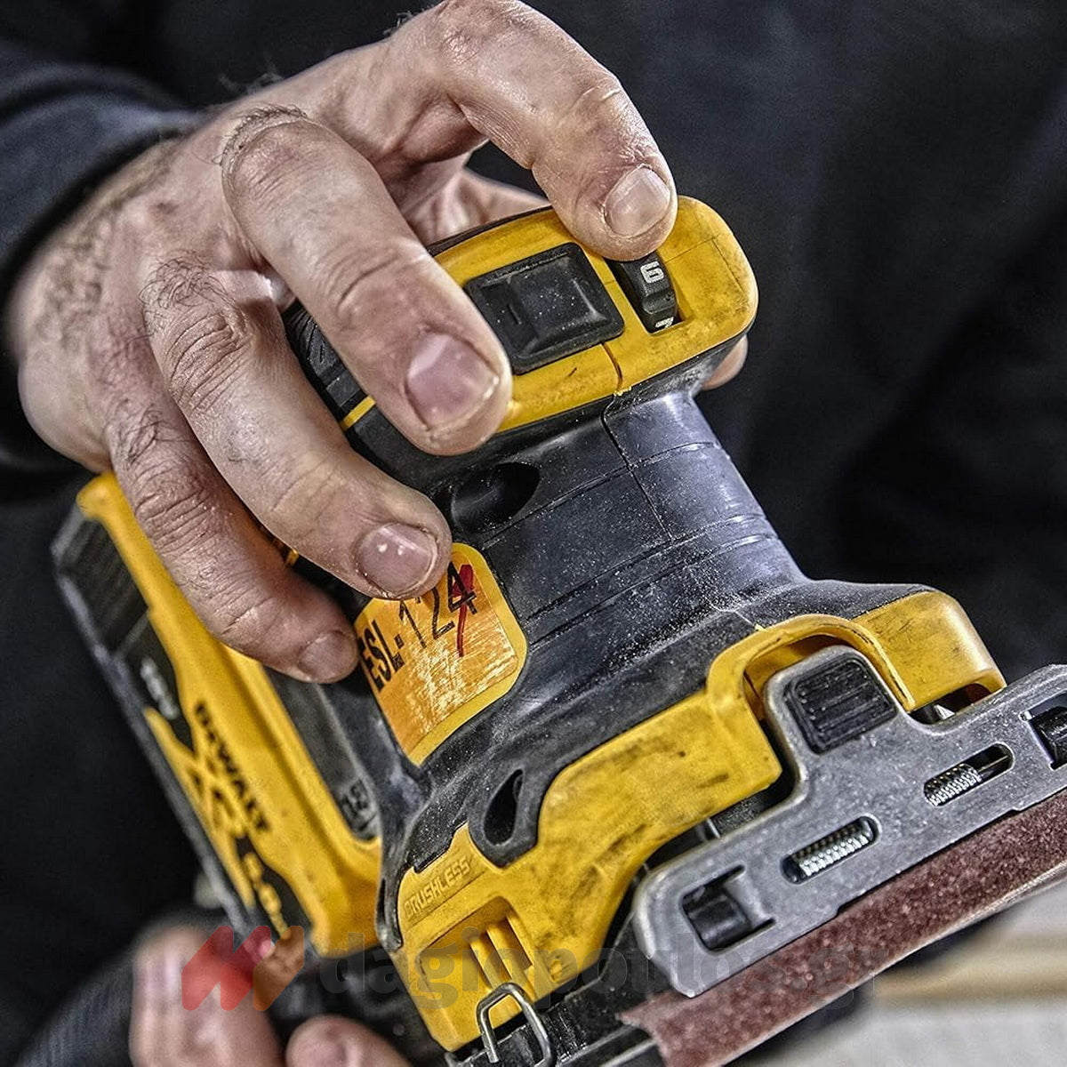 DeWalt DCW200NT-XJ Brushless Τριβείο Παλμικό Χούφτας Μπαταρίας 18V Li-Ion SOLO & Βαλίτσα T-Stak