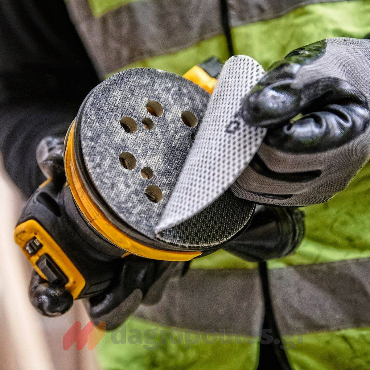 DeWalt DCW210NT Brushless Έκκεντρο Περιστροφικό Τριβείο Μπαταρίας 18V Li-Ion 125mm SOLO & Βαλίτσα T-Stak