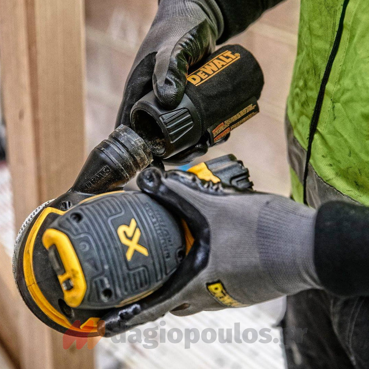 DeWalt DCW210NT Brushless Έκκεντρο Περιστροφικό Τριβείο Μπαταρίας 18V Li-Ion 125mm SOLO & Βαλίτσα T-Stak