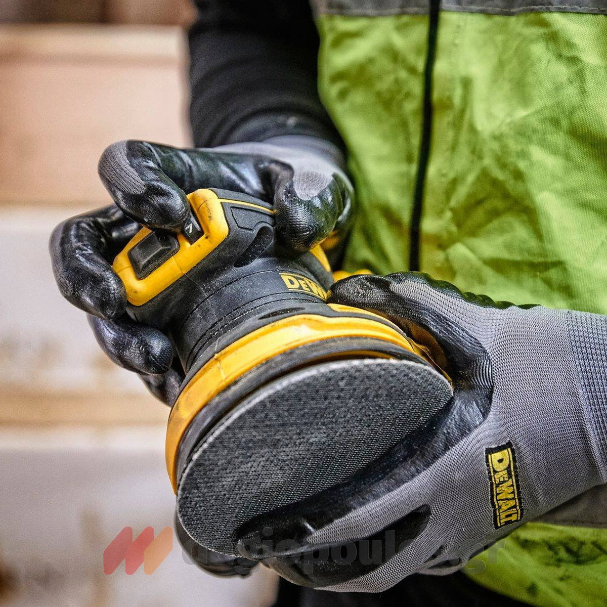 DeWalt DCW210NT Brushless Έκκεντρο Περιστροφικό Τριβείο Μπαταρίας 18V Li-Ion 125mm SOLO & Βαλίτσα T-Stak