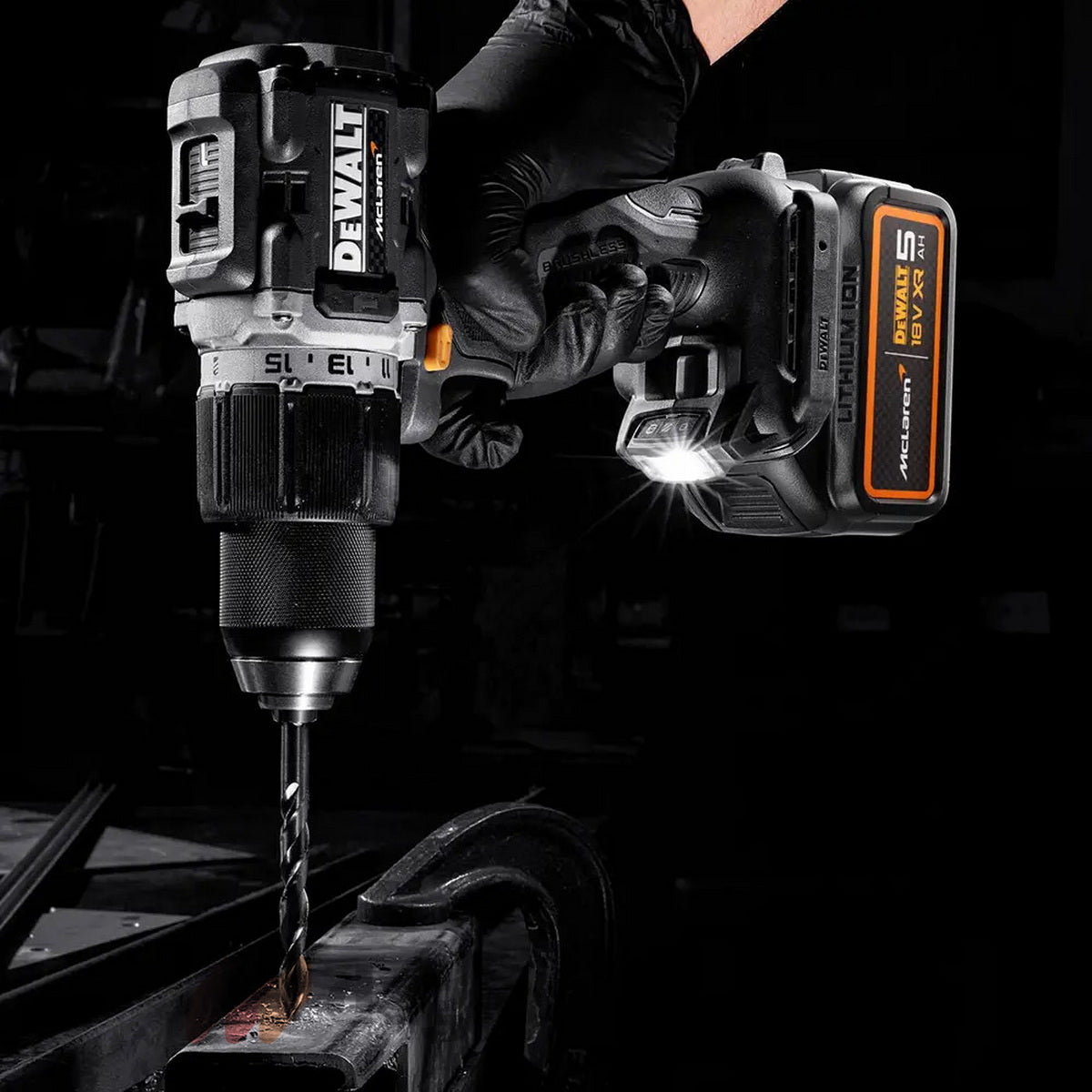 DeWalt McLaren DCD85MP2T Brushless Κρουστικό Δραπανοκατσάβιδο Μπαταρίας 18V Li-Ion Με 2 Μπαταρίες 5.0Ah & Βαλίτσα T-Stak ΣΥΛΛΕΚΤΙΚΟ