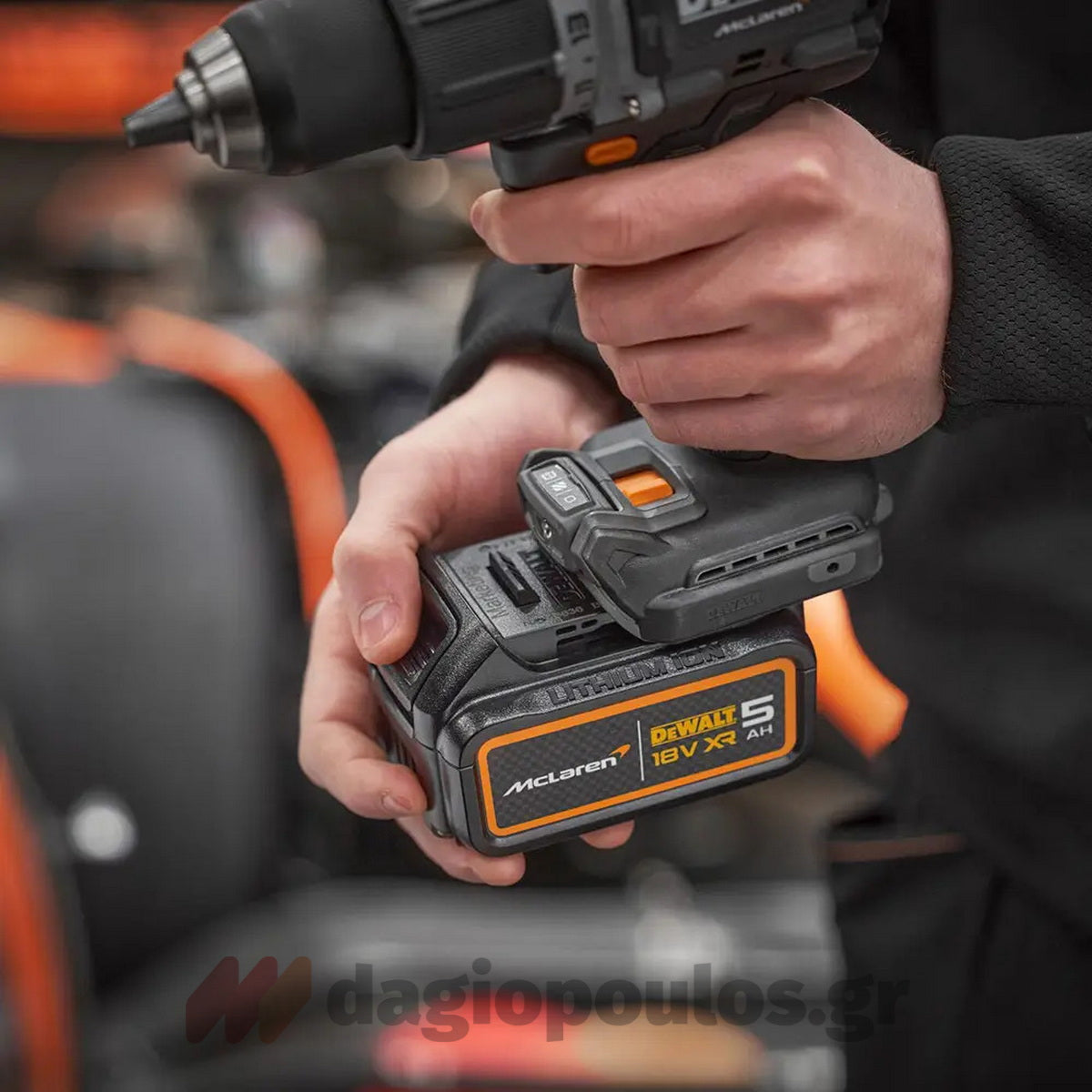 DeWalt McLaren DCD85MP2T Brushless Κρουστικό Δραπανοκατσάβιδο Μπαταρίας 18V Li-Ion Με 2 Μπαταρίες 5.0Ah & Βαλίτσα T-Stak ΣΥΛΛΕΚΤΙΚΟ