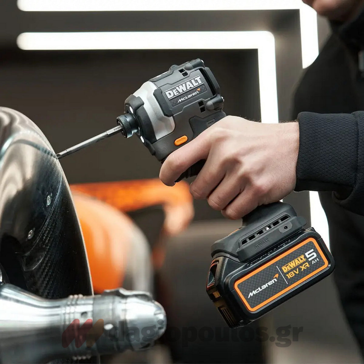 DeWalt McLaren DCK200MP2T Συλλογή Brushless Δράπανο Κρουστικό & Κατσαβίδι Παλμικό 18V Li-Ion Με 2 Μπαταρίες 5.0Ah & Βαλίτσα T-Stak ΣΥΛΛΕΚΤΙΚΟ