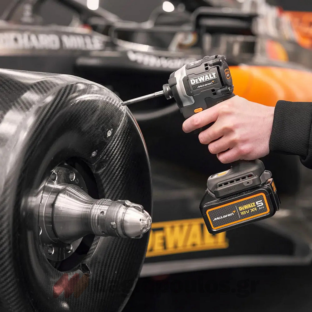 DeWalt McLaren DCK200MP2T Συλλογή Brushless Δράπανο Κρουστικό & Κατσαβίδι Παλμικό 18V Li-Ion Με 2 Μπαταρίες 5.0Ah & Βαλίτσα T-Stak ΣΥΛΛΕΚΤΙΚΟ