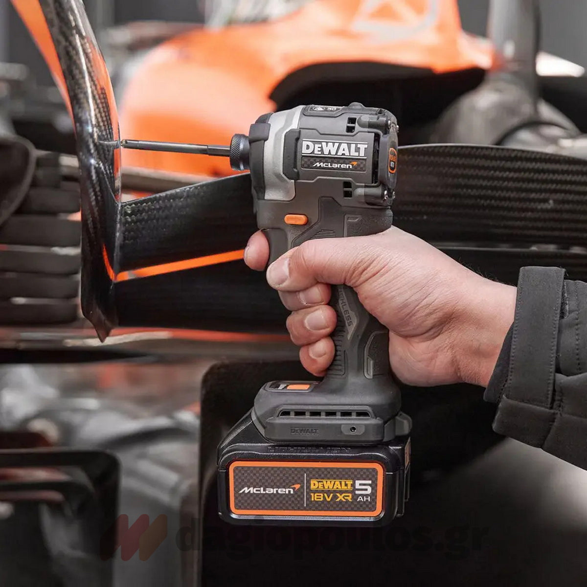 DeWalt McLaren DCF85MP2T Brushless Παλμικό Κατσαβίδι Μπαταρίας 18V Li-Ion Με 2 Μπαταρίες 5.0Ah & Βαλίτσα ΣΥΛΛΕΚΤΙΚΟ