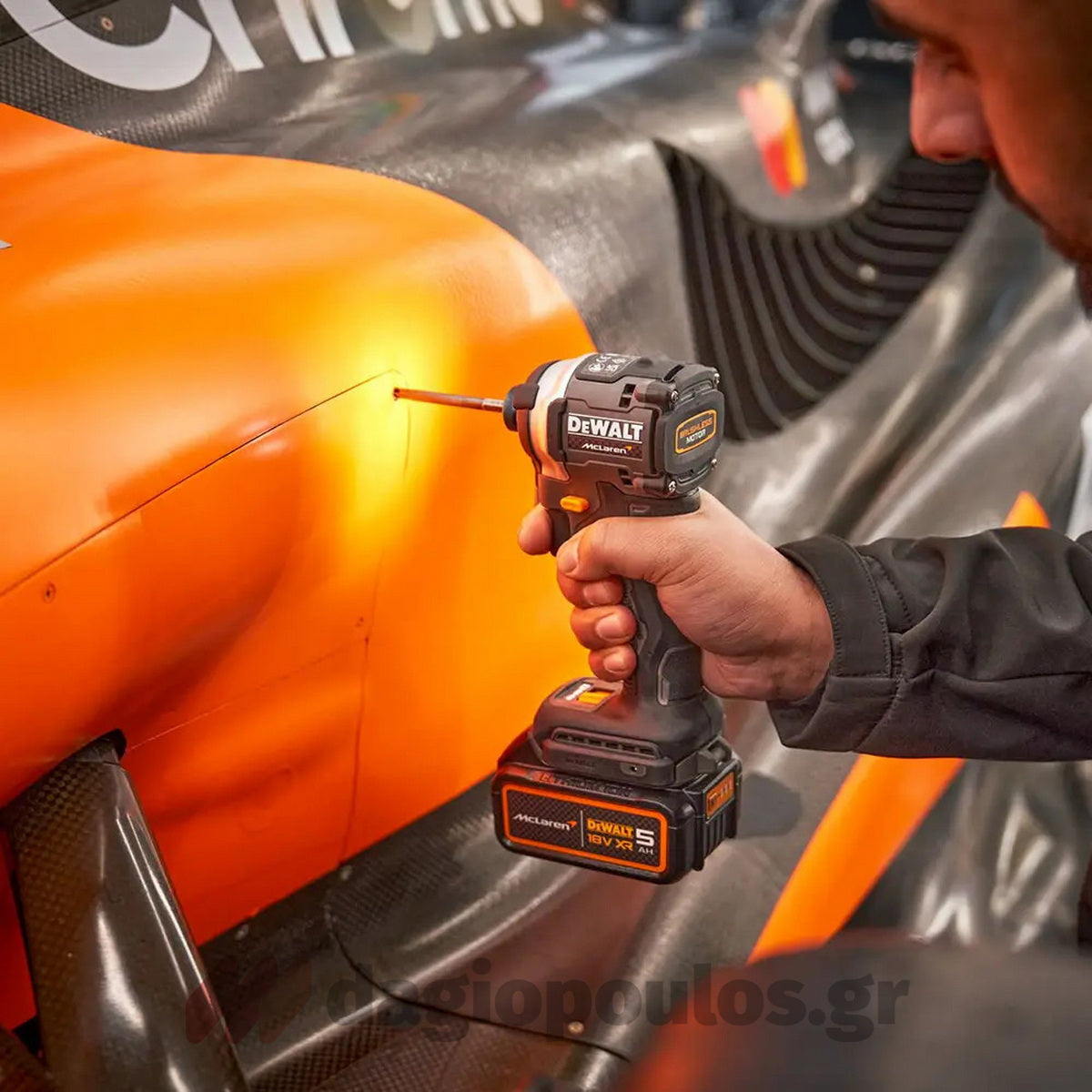 DeWalt McLaren DCF85MP2T Brushless Παλμικό Κατσαβίδι Μπαταρίας 18V Li-Ion Με 2 Μπαταρίες 5.0Ah & Βαλίτσα ΣΥΛΛΕΚΤΙΚΟ