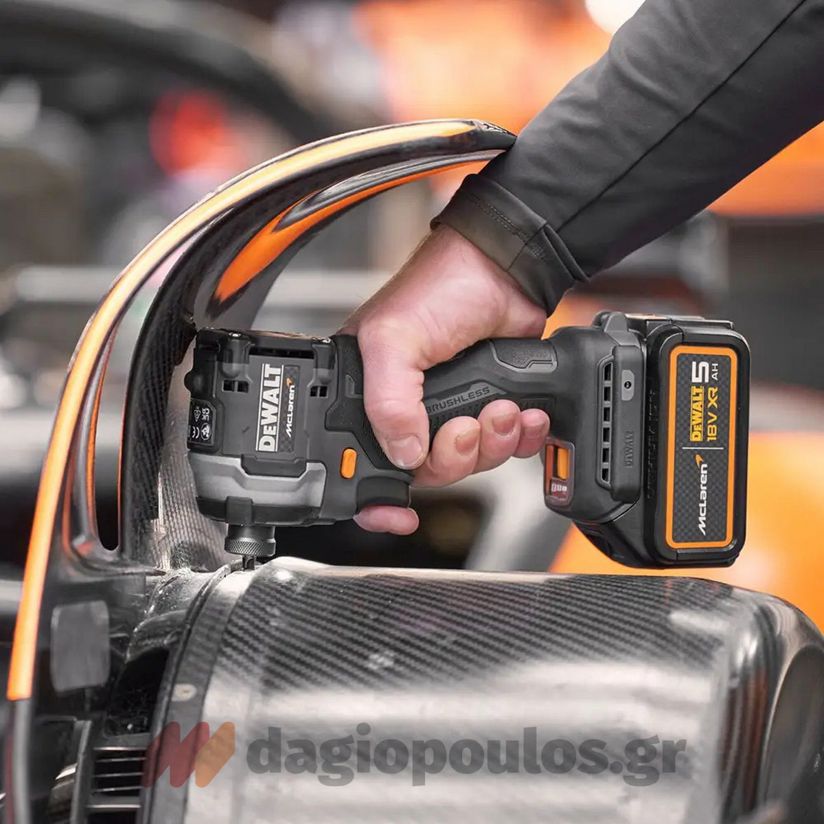 DeWalt McLaren DCF85MP2T Brushless Παλμικό Κατσαβίδι Μπαταρίας 18V Li-Ion Με 2 Μπαταρίες 5.0Ah & Βαλίτσα ΣΥΛΛΕΚΤΙΚΟ