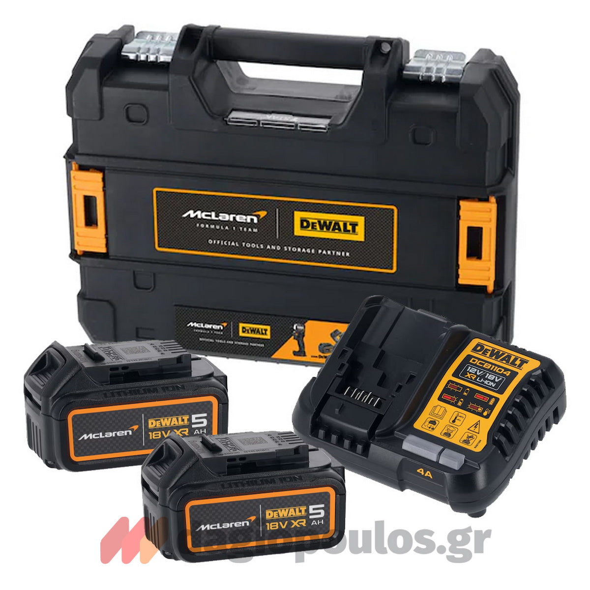 DeWalt McLaren DCF85MP2T Brushless Παλμικό Κατσαβίδι Μπαταρίας 18V Li-Ion Με 2 Μπαταρίες 5.0Ah & Βαλίτσα ΣΥΛΛΕΚΤΙΚΟ