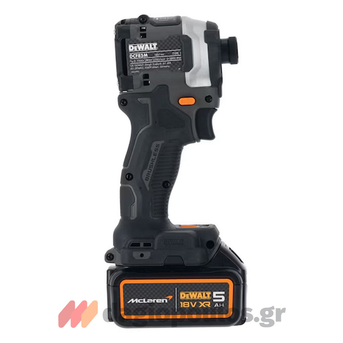 DeWalt McLaren DCK200MP2T Συλλογή Brushless Δράπανο Κρουστικό & Κατσαβίδι Παλμικό 18V Li-Ion Με 2 Μπαταρίες 5.0Ah & Βαλίτσα T-Stak ΣΥΛΛΕΚΤΙΚΟ