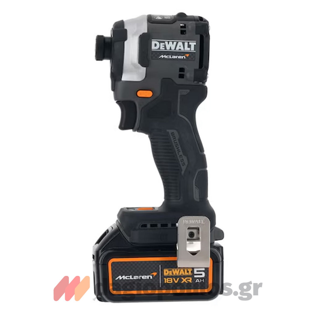 DeWalt McLaren DCK200MP2T Συλλογή Brushless Δράπανο Κρουστικό & Κατσαβίδι Παλμικό 18V Li-Ion Με 2 Μπαταρίες 5.0Ah & Βαλίτσα T-Stak ΣΥΛΛΕΚΤΙΚΟ