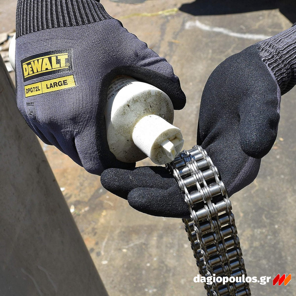 DeWalt DPG72 Γάντια Εργασίας Αδιάβροχα με Αντοχή στα Έλαια