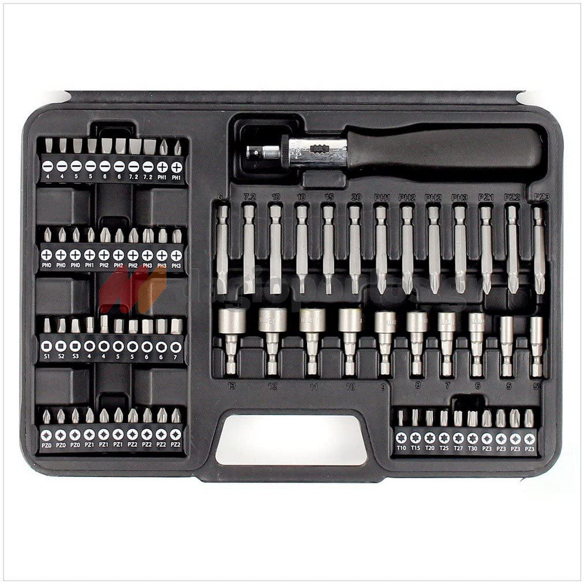 DeWalt DT0109 Συλλογή Κατσαβίδι Χειρός Μύτες Τρυπάνια Σετ 109 Τεμ.