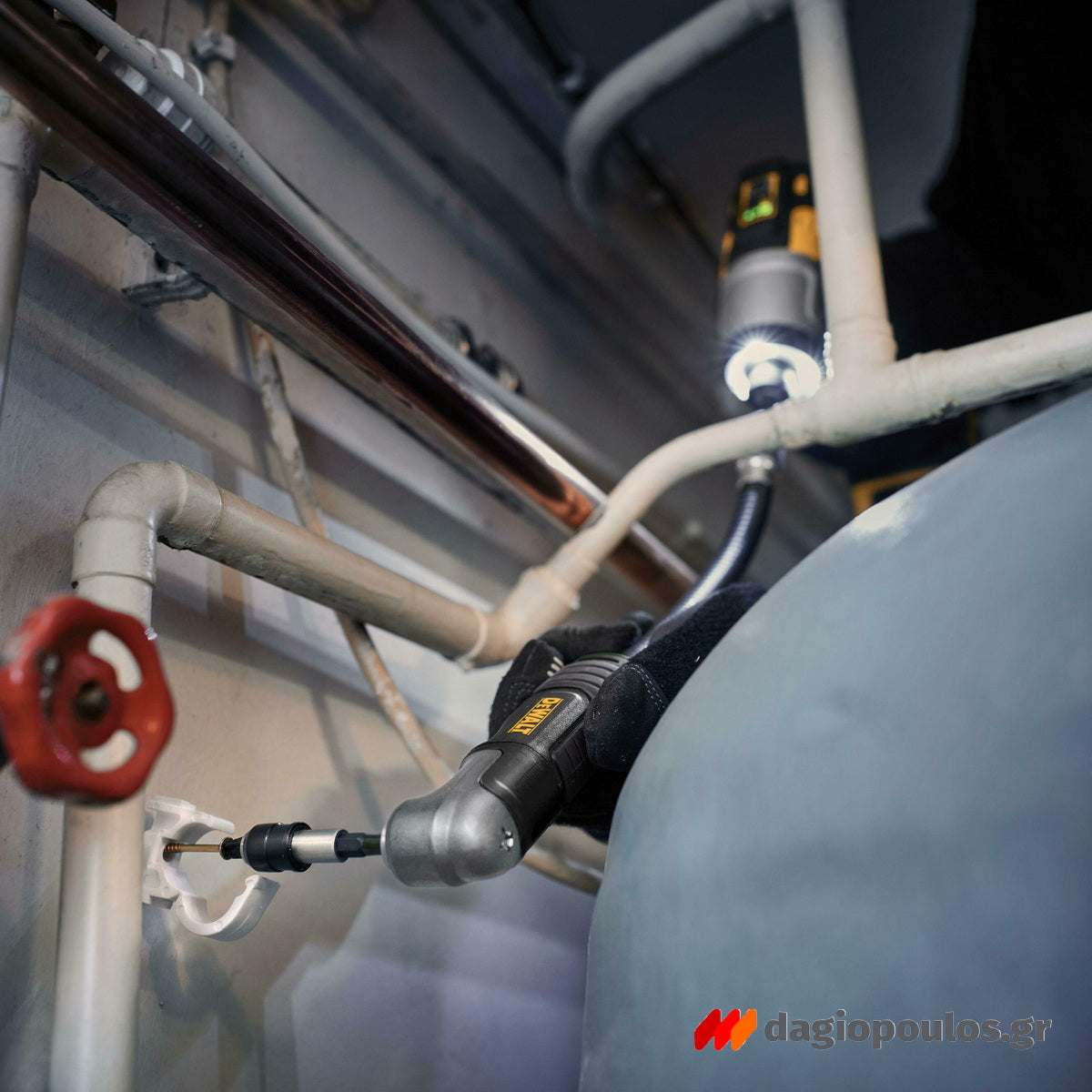 DeWalt DT20500-QZ Γωνιακή Κεφαλή - Τσοκ Με Προέκταση