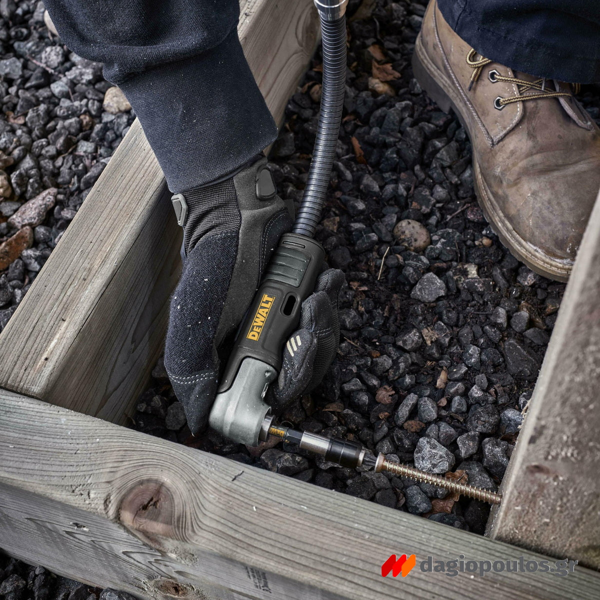 DeWalt DT20500-QZ Γωνιακή Κεφαλή - Τσοκ Με Προέκταση