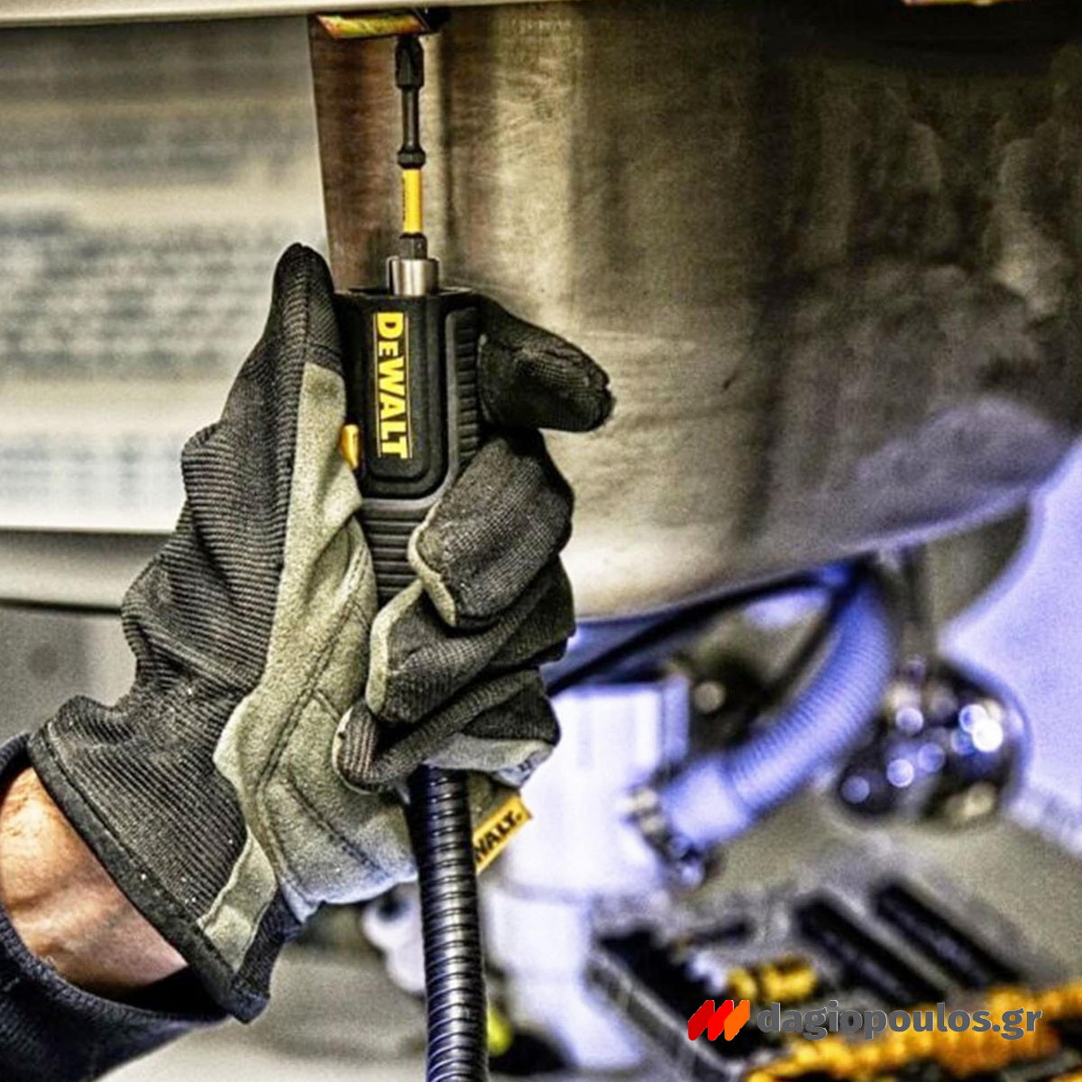 DeWalt DT20501-QZ Γωνιακή Κεφαλή - Τσοκ Με Προέκταση