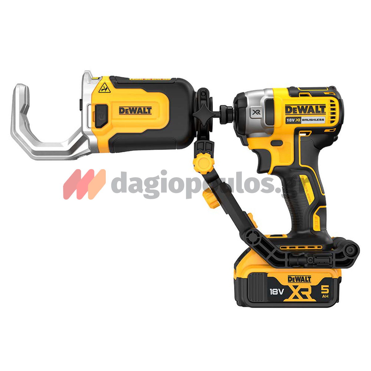 DeWalt DT20560-QZ Ψαλίδι (Κόφτης) Μπαταρίας 18 Li-Ion Πλαστικών Σωλήνων PVC-PEX SOLO
