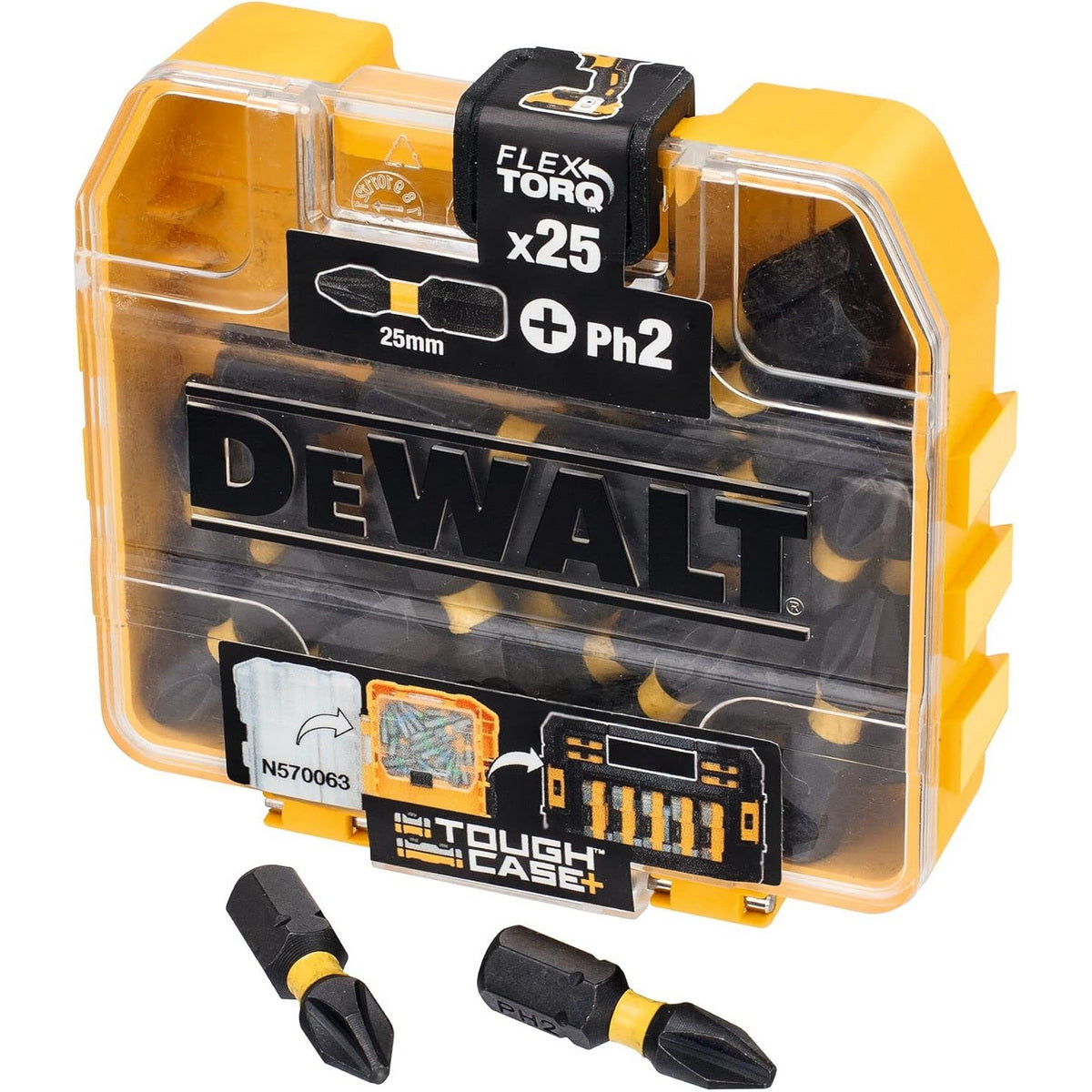 DeWalt DT70555T-QZ Συλλογή Μύτες Extreme FlextorQ Ph.2 x 25mm Σετ 25 Τεμ