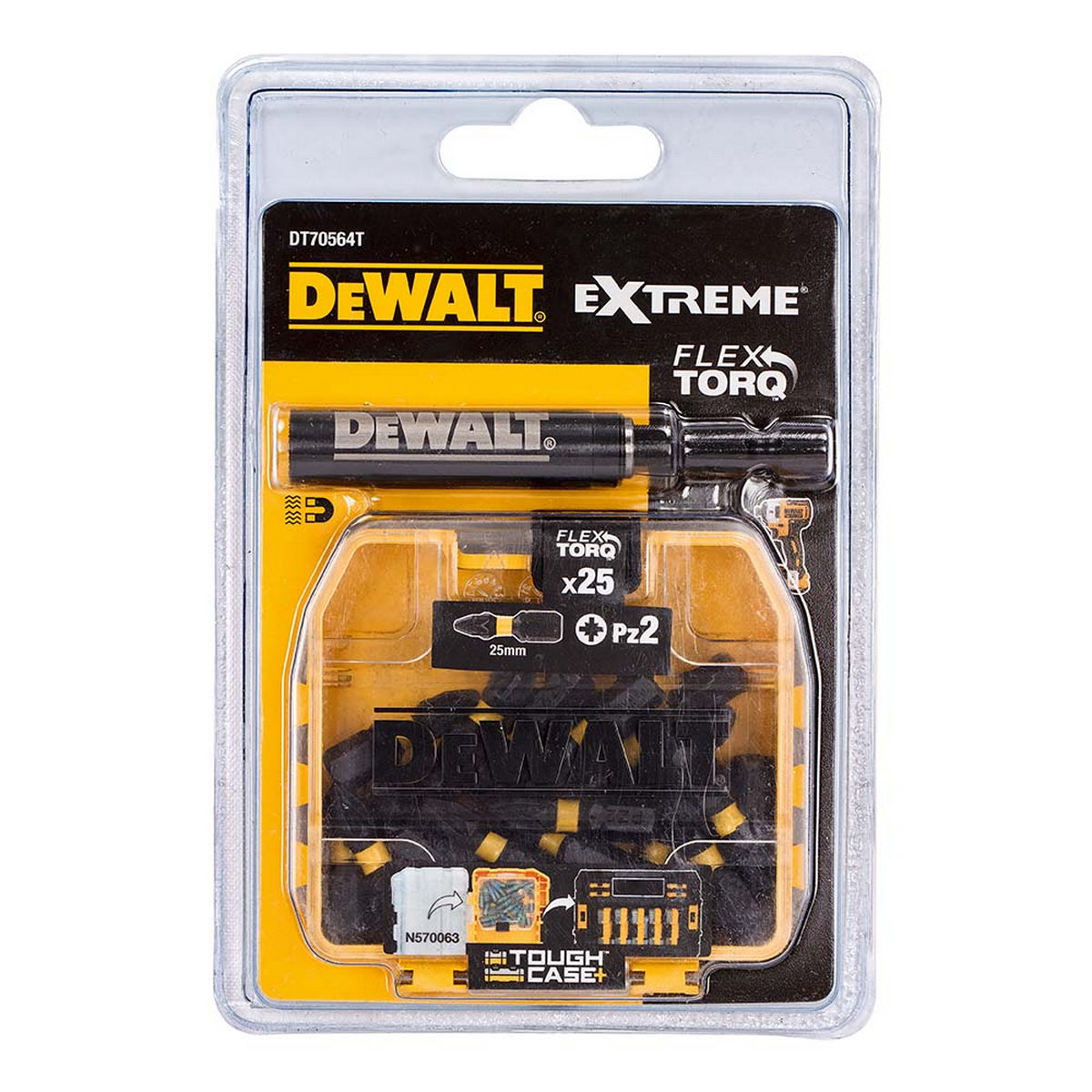 DeWalt DT70564T-QZ Συλλογή Μύτες Extreme FlextorQ Με Αντάπτορα Σετ 25 Τεμ