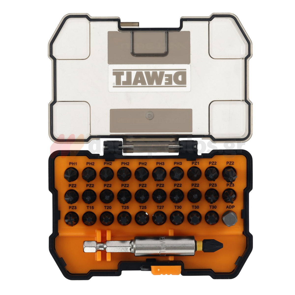 DeWalt McLaren DT70901T-QZ Συλλογή Μύτες με Μαγνητικό Αντάπτορα Σετ 32 Τεμ