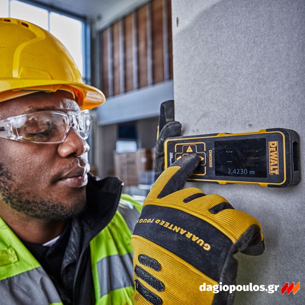 DeWalt DW03050-XJ Αποστασιόμετρο Laser Με Εμβέλεια 50m, Σύνδεση Bluetooth