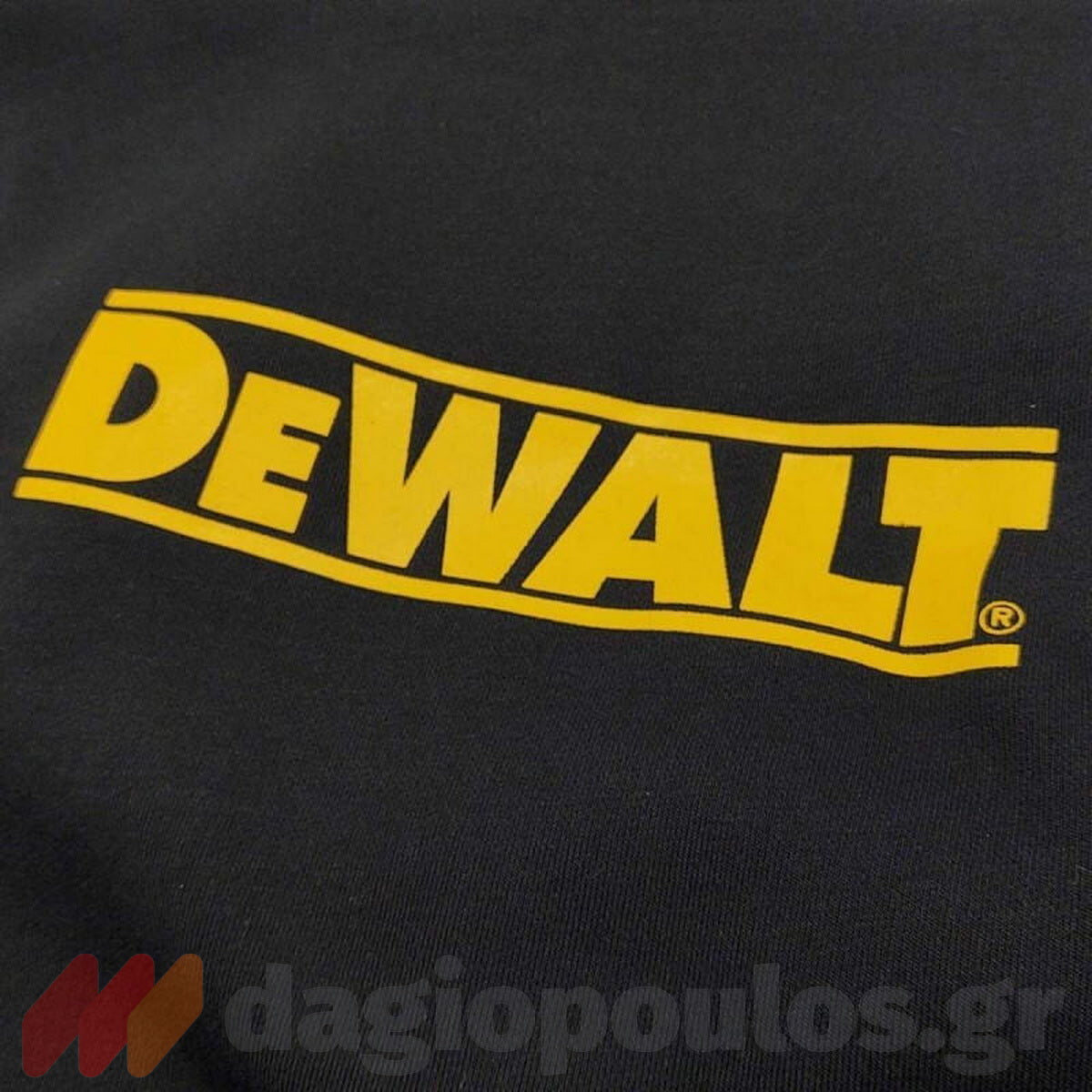 DeWalt DWC47-001 Hoodie Φούτερ Mε Κουκούλα Μαύρο