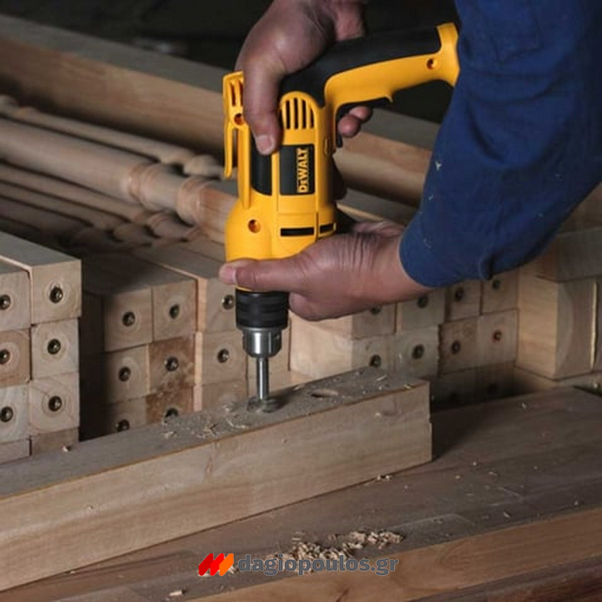 DeWalt DWD024KS Ηλεκτρικό Κρουστικό Δράπανο 650W 13mm Με Βαλίτσα