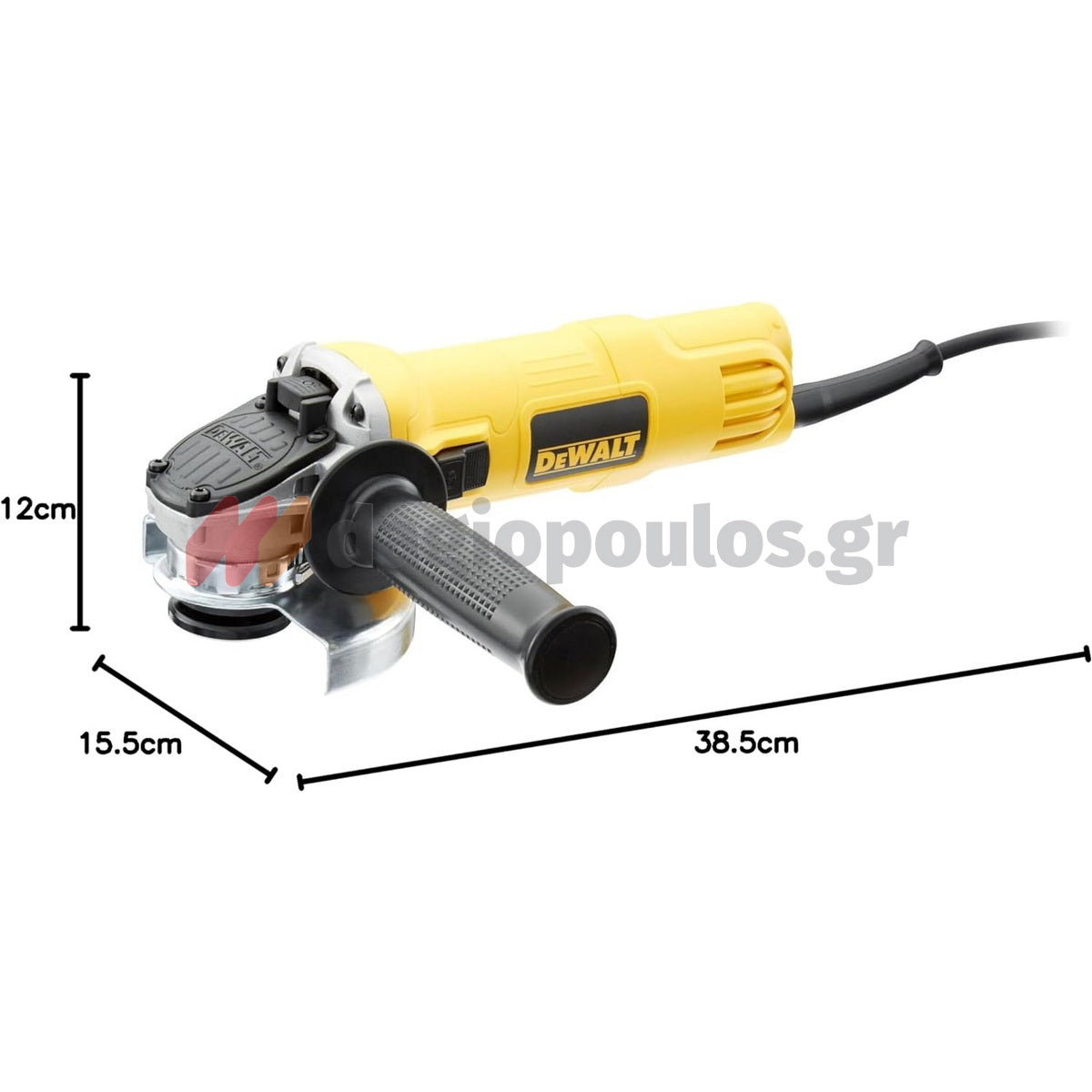 DeWalt DWE4056-QS Ηλεκτρικός Γωνιακός Τροχός 115mm 800W