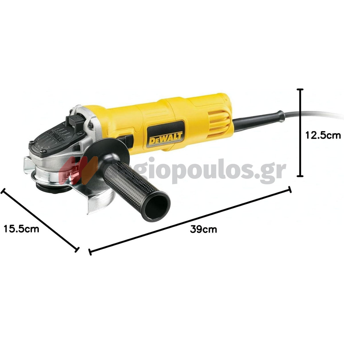 DeWalt DWE4157-QS Ηλεκτρικός Γωνιακός Τροχός 900W 125mm NoVOLT