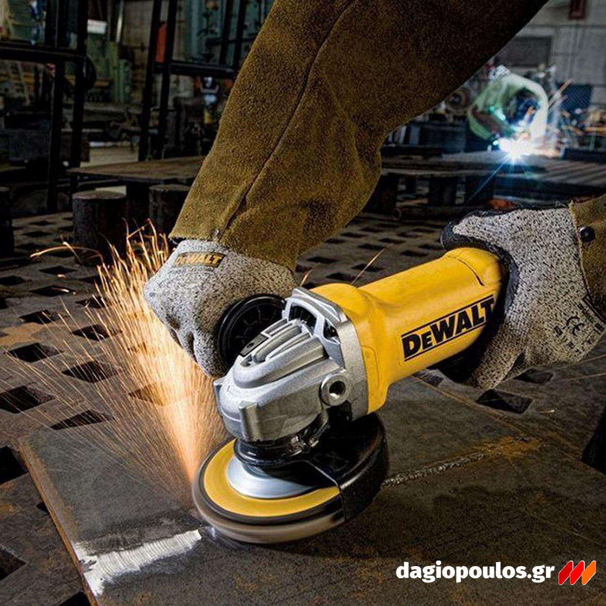 DeWalt DWE4217-QS Ηλεκτρικός Γωνιακός Τροχός 1200W 125mm Διακόπτης No Volt Λειτουργία