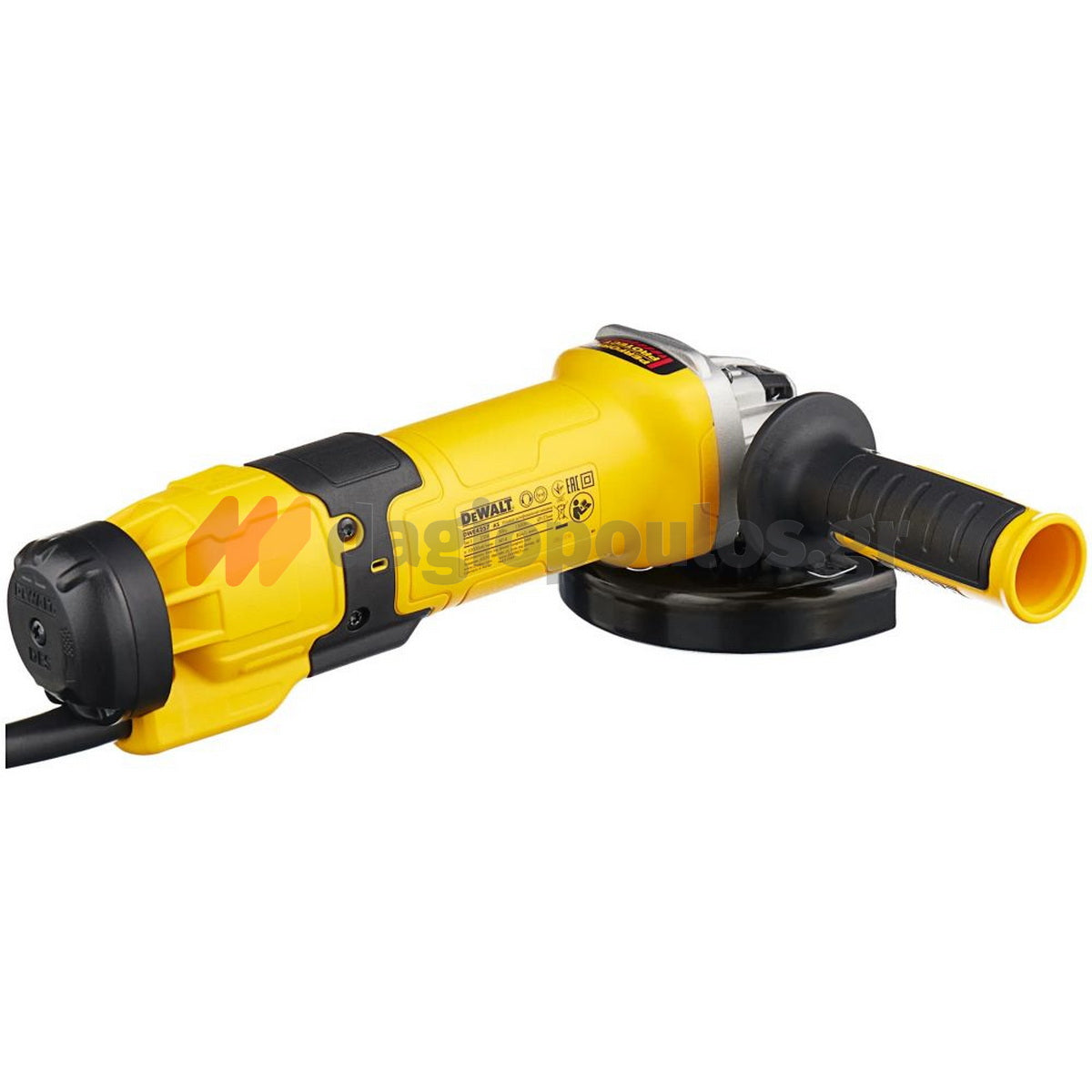 DeWalt DWE4257-QS Ηλεκτρικός Γωνιακός Τροχός 1500W 125mm ΡΥΘΜΙΖΟΜΕΝΟΣ