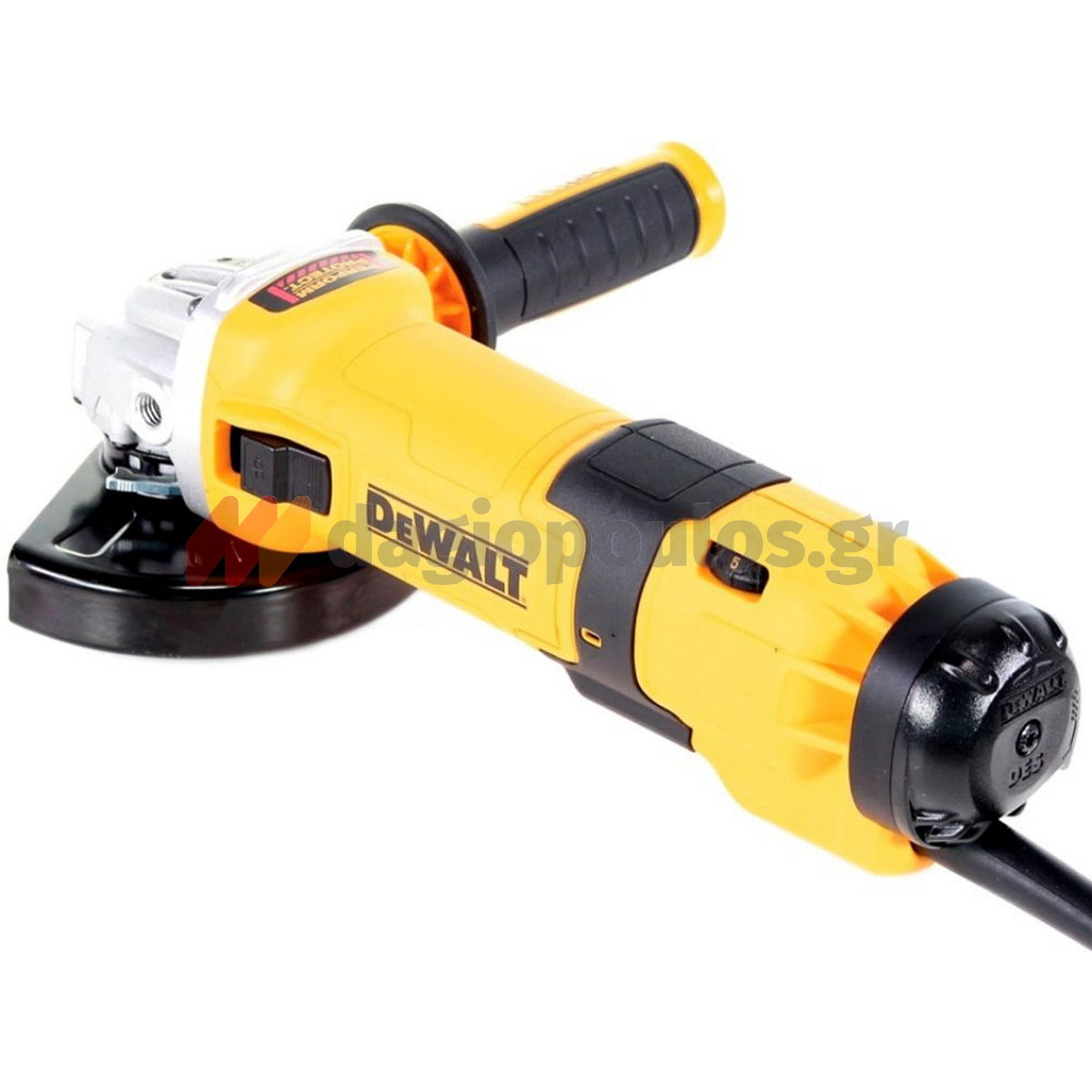 DeWalt DWE4257-QS Ηλεκτρικός Γωνιακός Τροχός 1500W 125mm ΡΥΘΜΙΖΟΜΕΝΟΣ