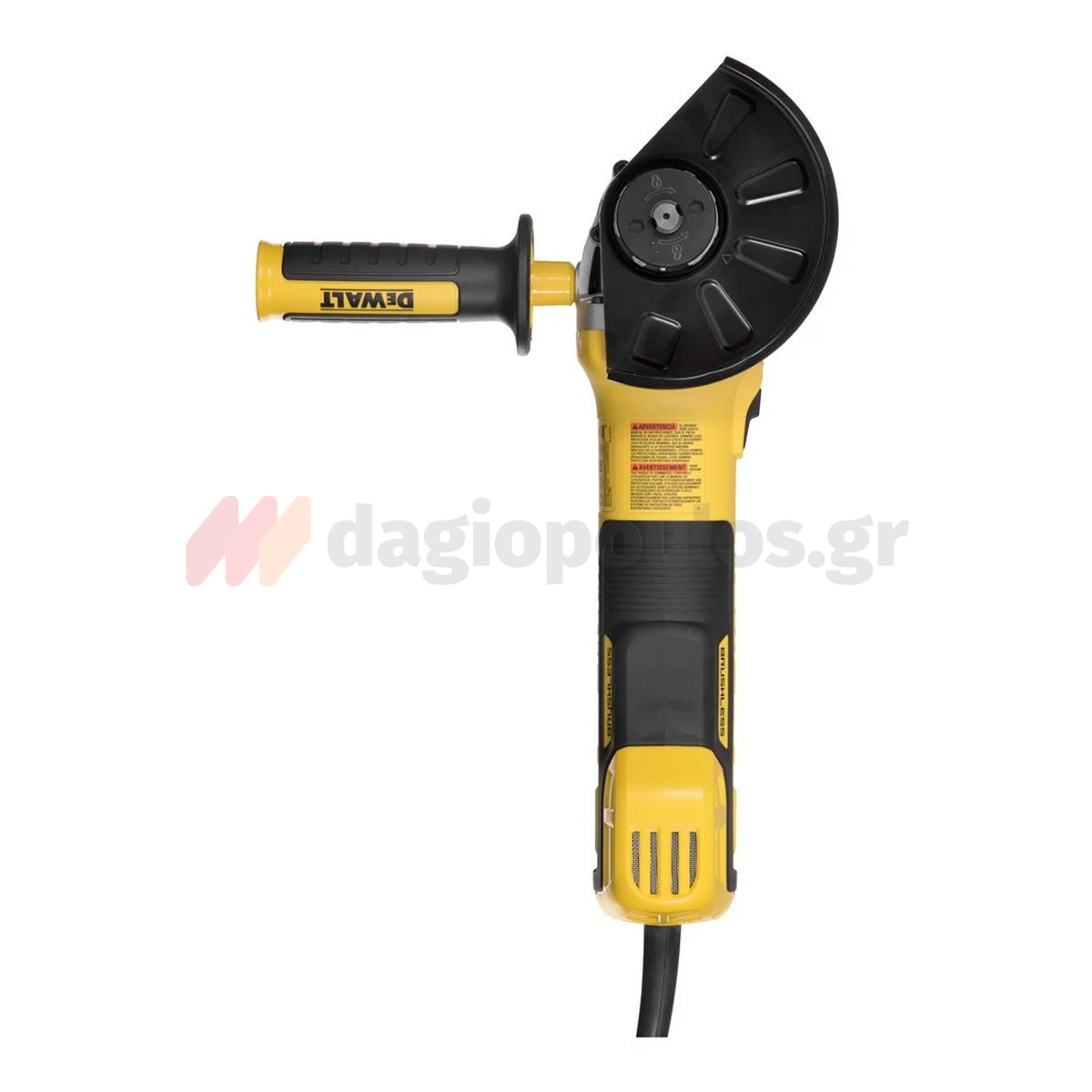 DeWalt DWE4357-QS Brushless Ηλεκτρικός Γωνιακός Τροχός 1700W 125mm ΡΥΘΜΙΖΟΜΕΝΟΣ