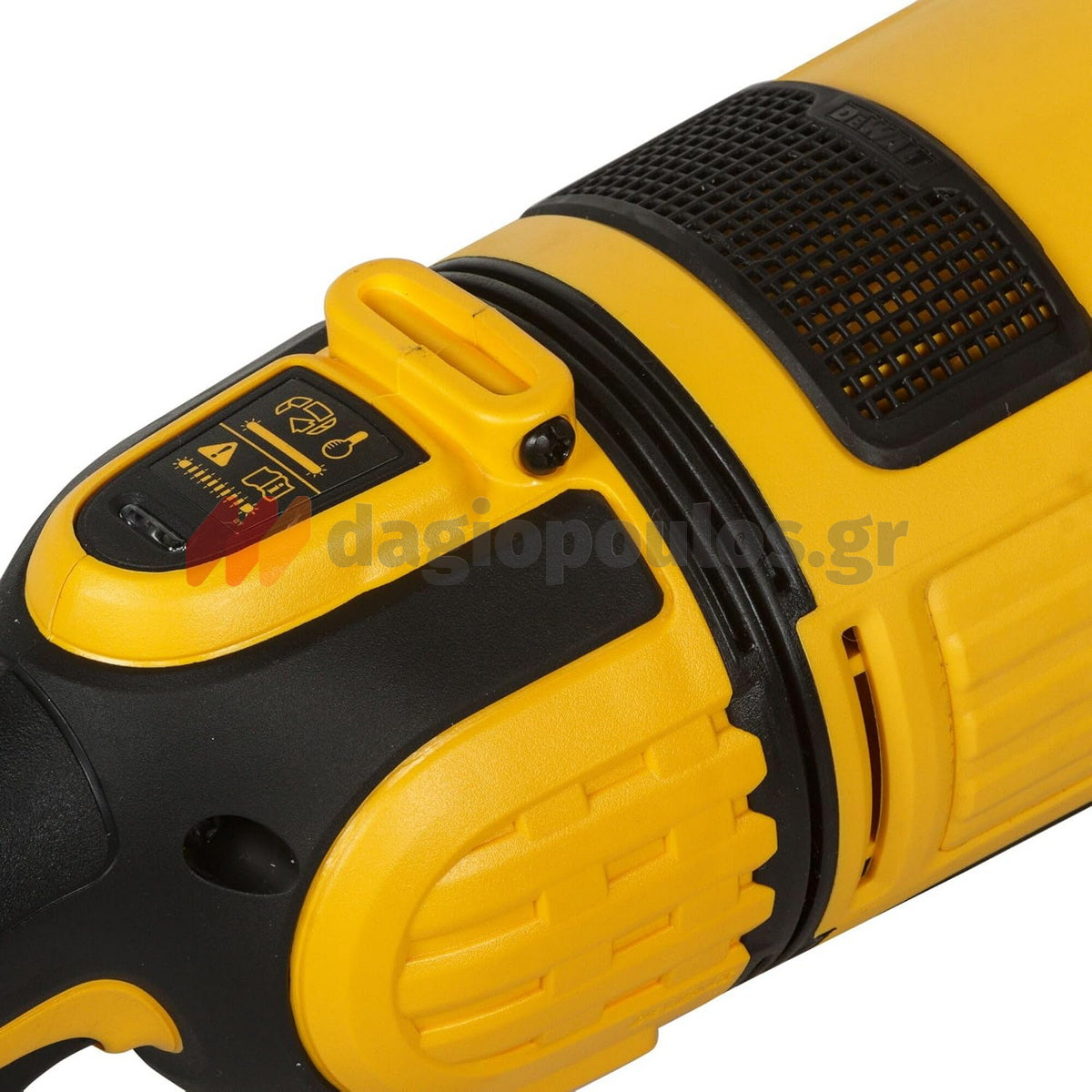 DeWalt DWE4559-QS Ηλεκτρικος ΓωνιακόςΤροχός Βαρέως Τύπου 230mm 2400W