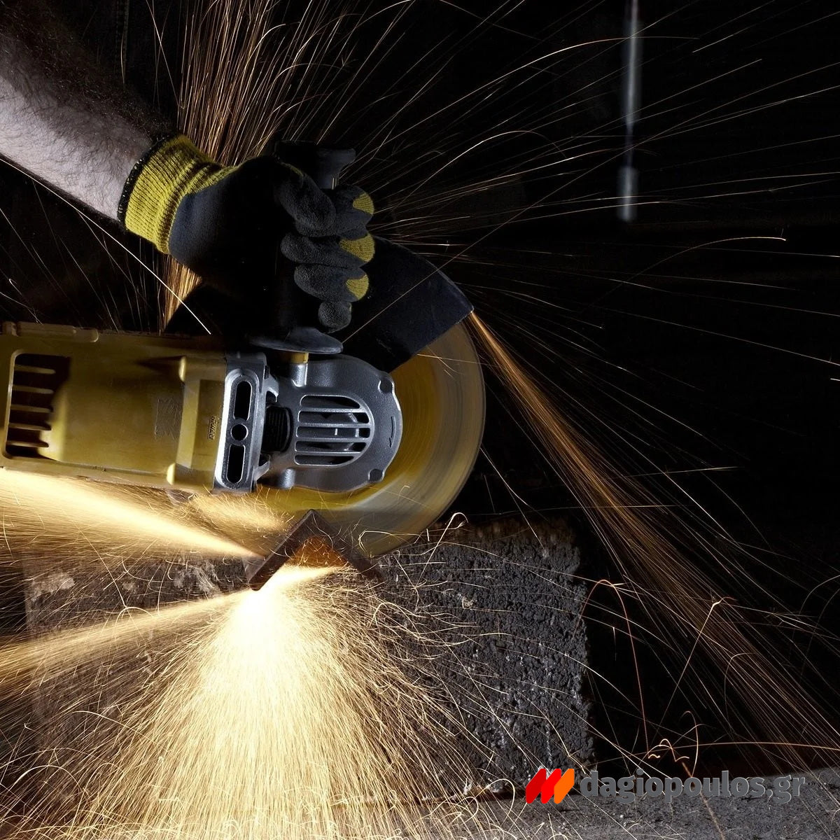 DeWalt DWE4559-QS Ηλεκτρικος ΓωνιακόςΤροχός Βαρέως Τύπου 230mm 2400W