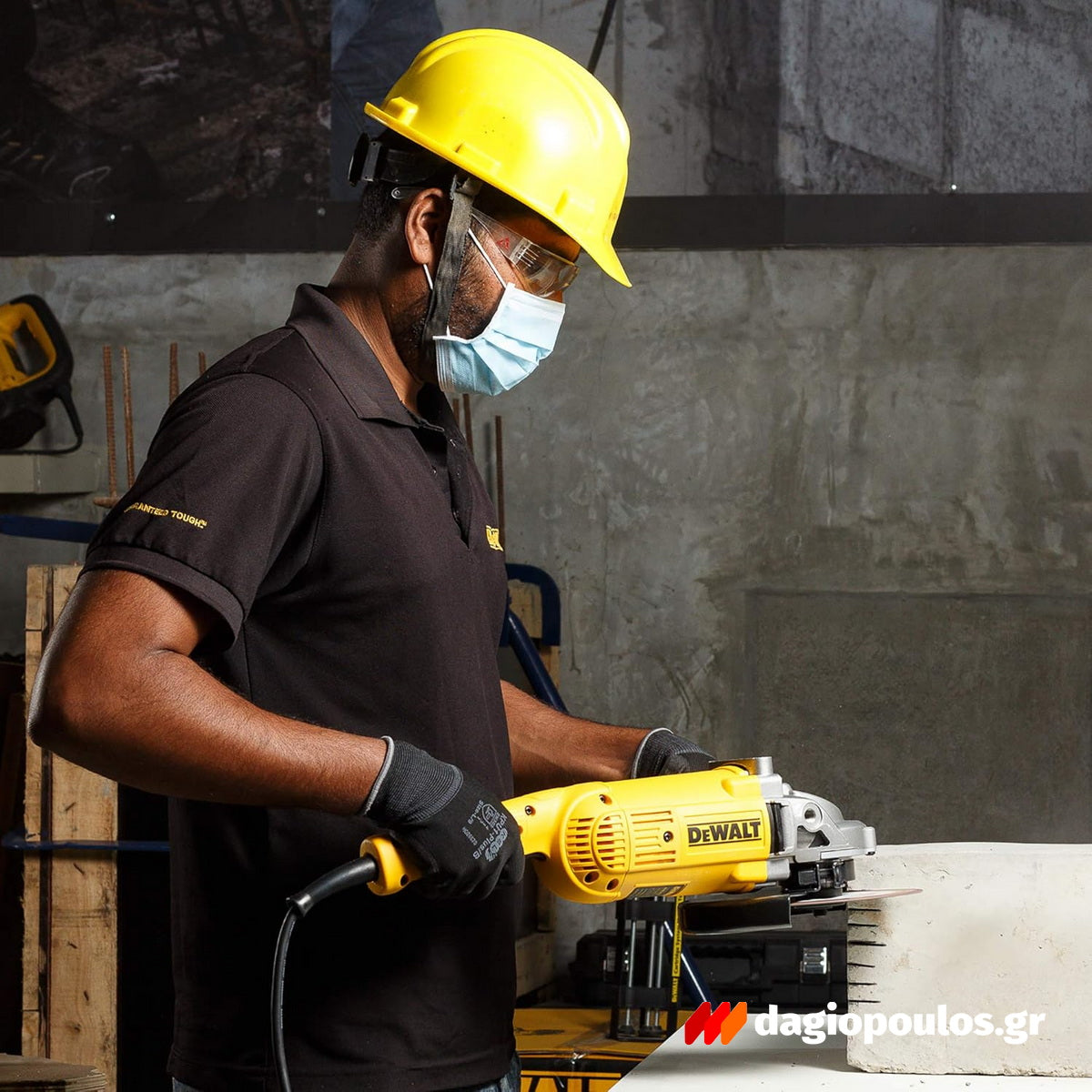 DeWalt DWE492-QS Ηλεκτρικός Γωνιακός Τροχός 2200W 230mm