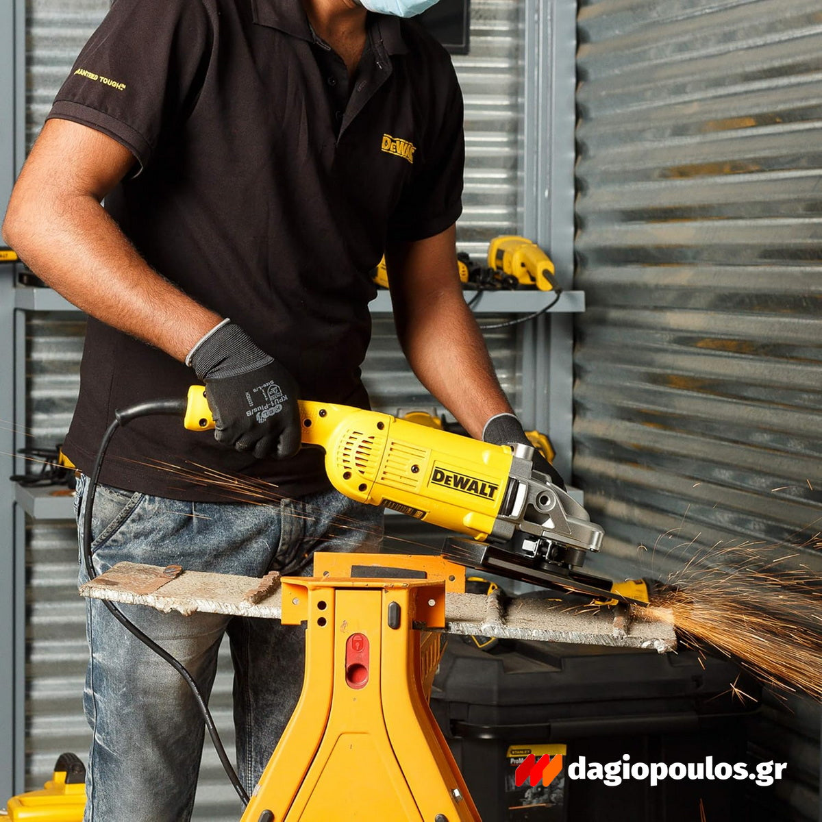 DeWalt DWE492-QS Ηλεκτρικός Γωνιακός Τροχός 2200W 230mm