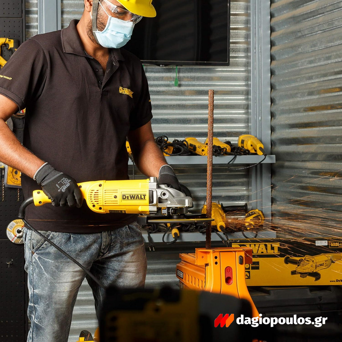 DeWalt DWE492-QS Ηλεκτρικός Γωνιακός Τροχός 2200W 230mm