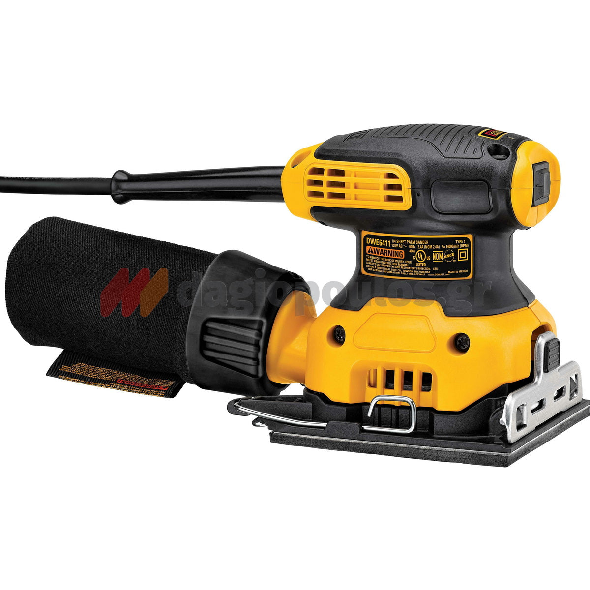 DeWalt DWE6411-QS Ηλεκτρικό Τριβείο Παλμικό Χούφτας 230W