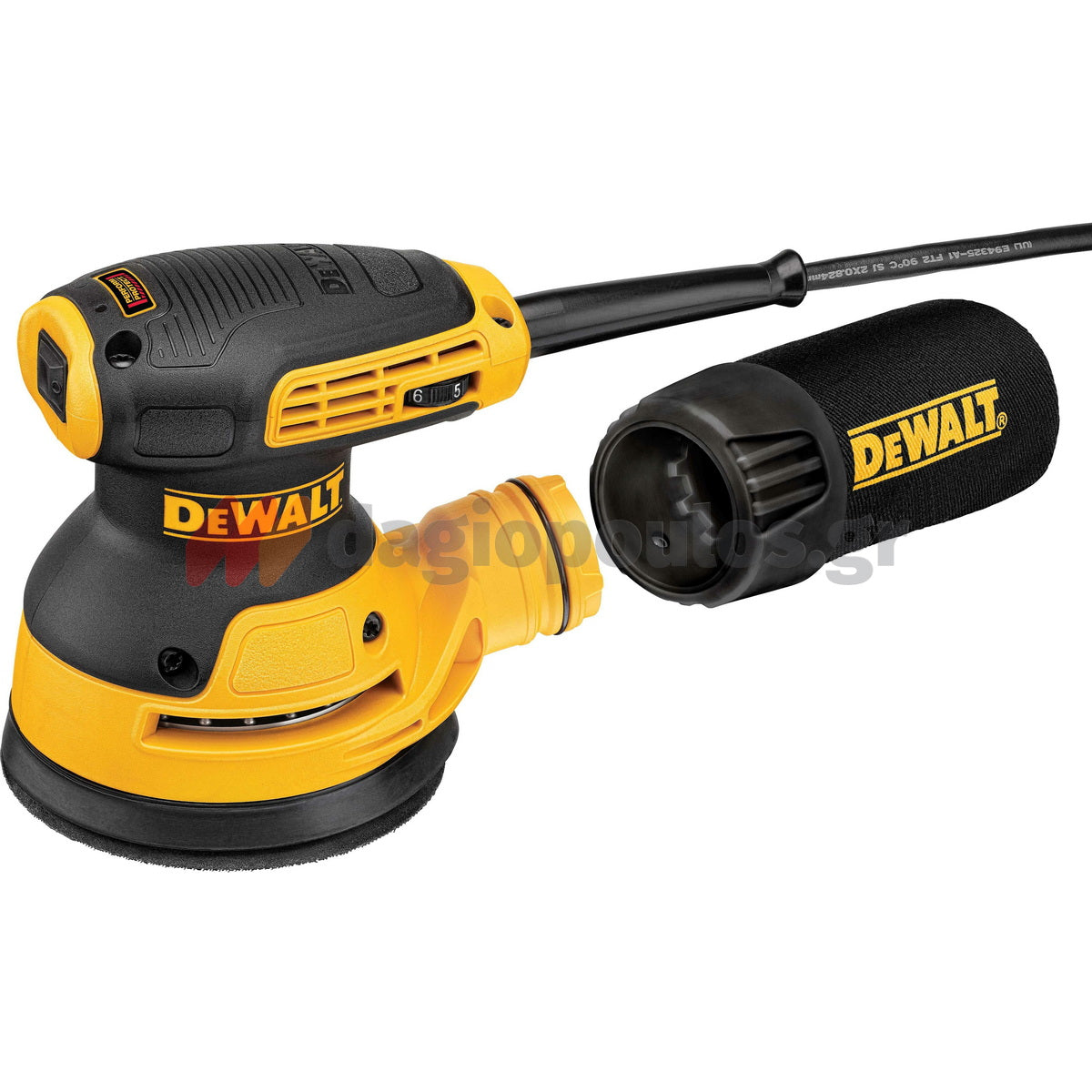 DeWalt DWE6423-QS Επαγγελματικό Ηλεκτρικό Τριβείο Έκκεντρο 280W 125mm