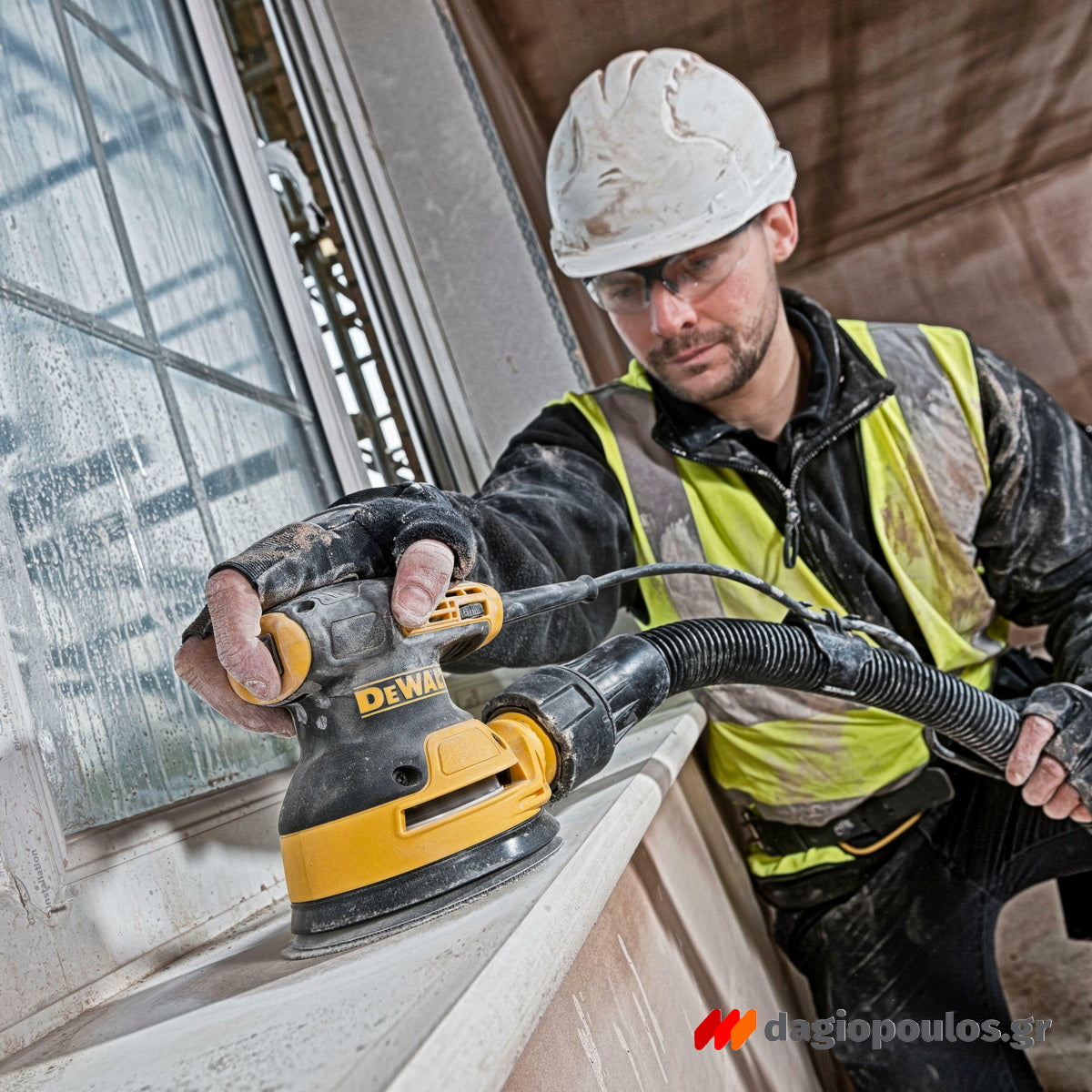 DeWalt DWE6423-QS Επαγγελματικό Ηλεκτρικό Τριβείο Έκκεντρο 280W 125mm