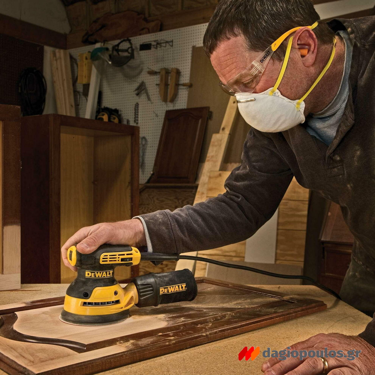 DeWalt DWE6423-QS Επαγγελματικό Ηλεκτρικό Τριβείο Έκκεντρο 280W 125mm