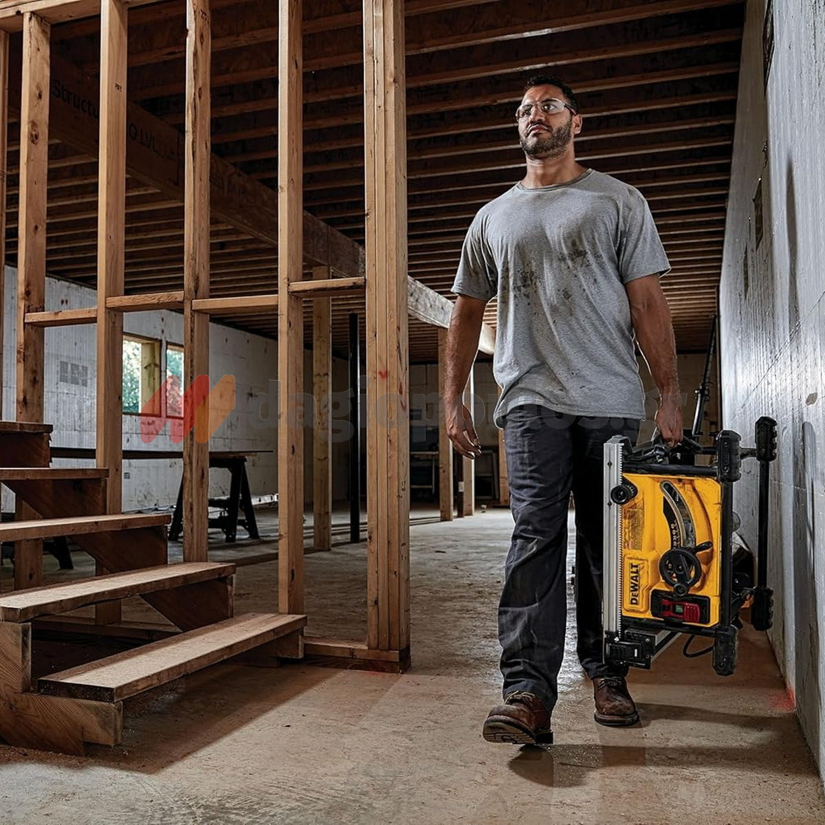 DeWalt DWE7485-QS Ηλεκτρικό Δισκοπρίονο Πάγκου 210mm