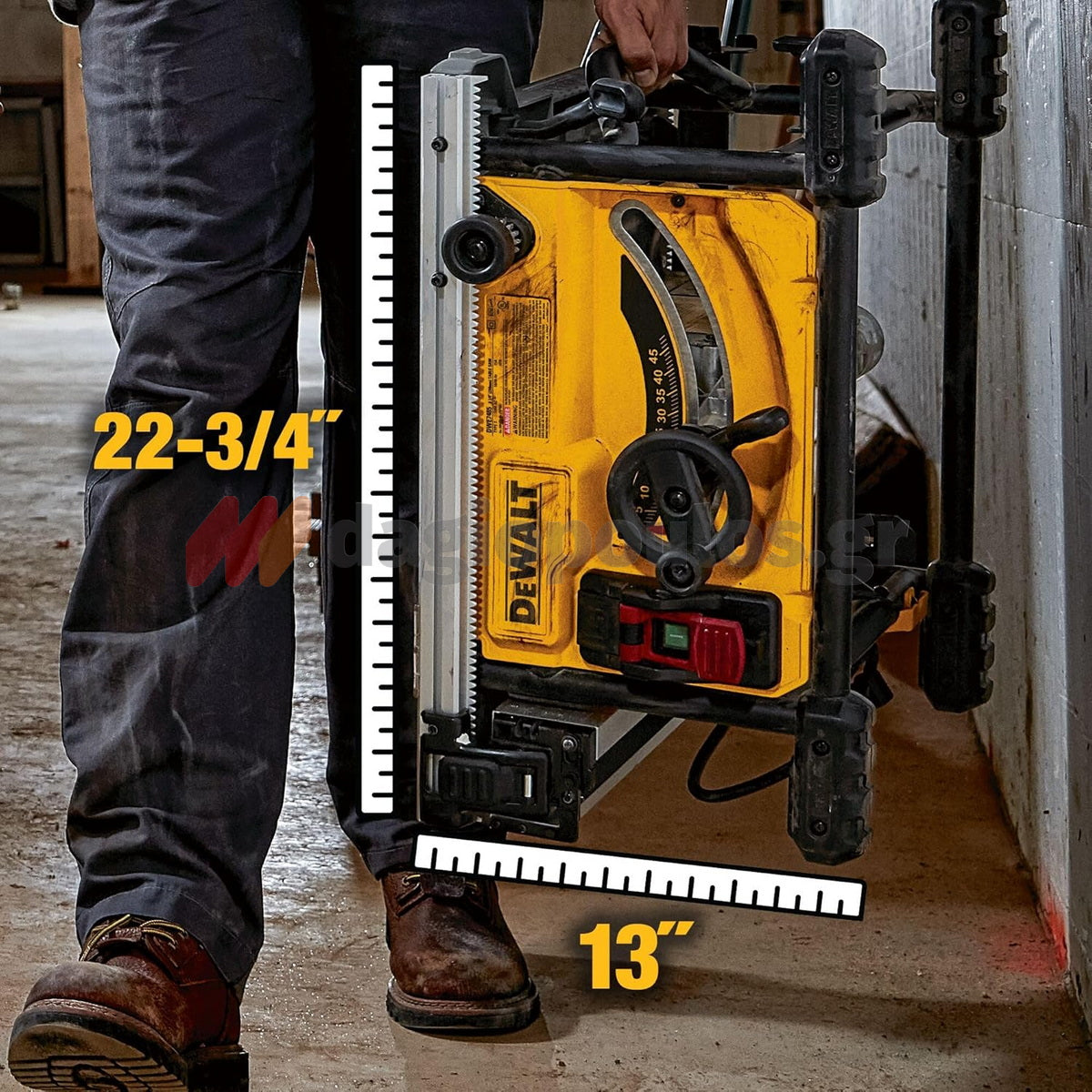 DeWalt DWE7485-QS Ηλεκτρικό Δισκοπρίονο Πάγκου 210mm