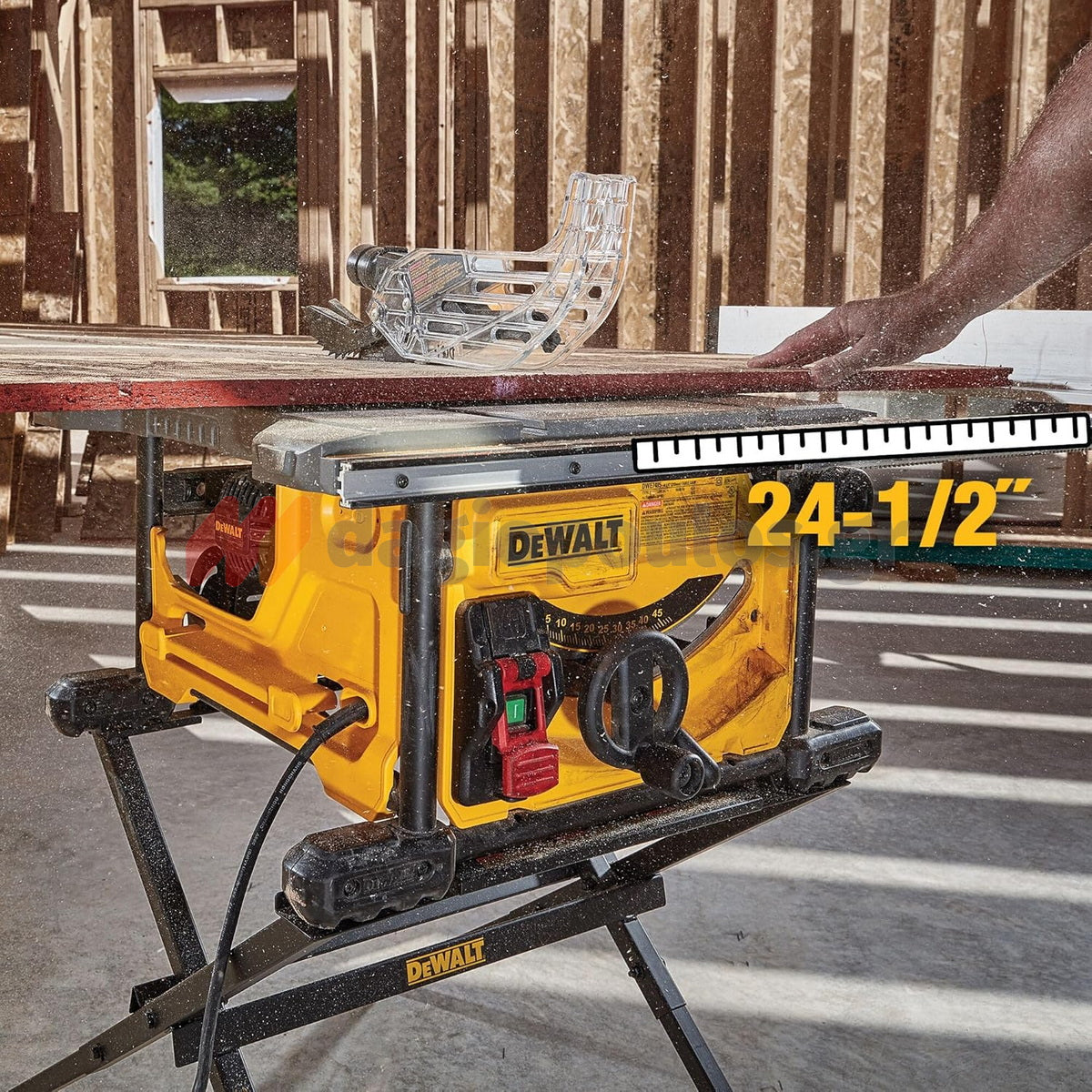 DeWalt DWE7485-QS Ηλεκτρικό Δισκοπρίονο Πάγκου 210mm
