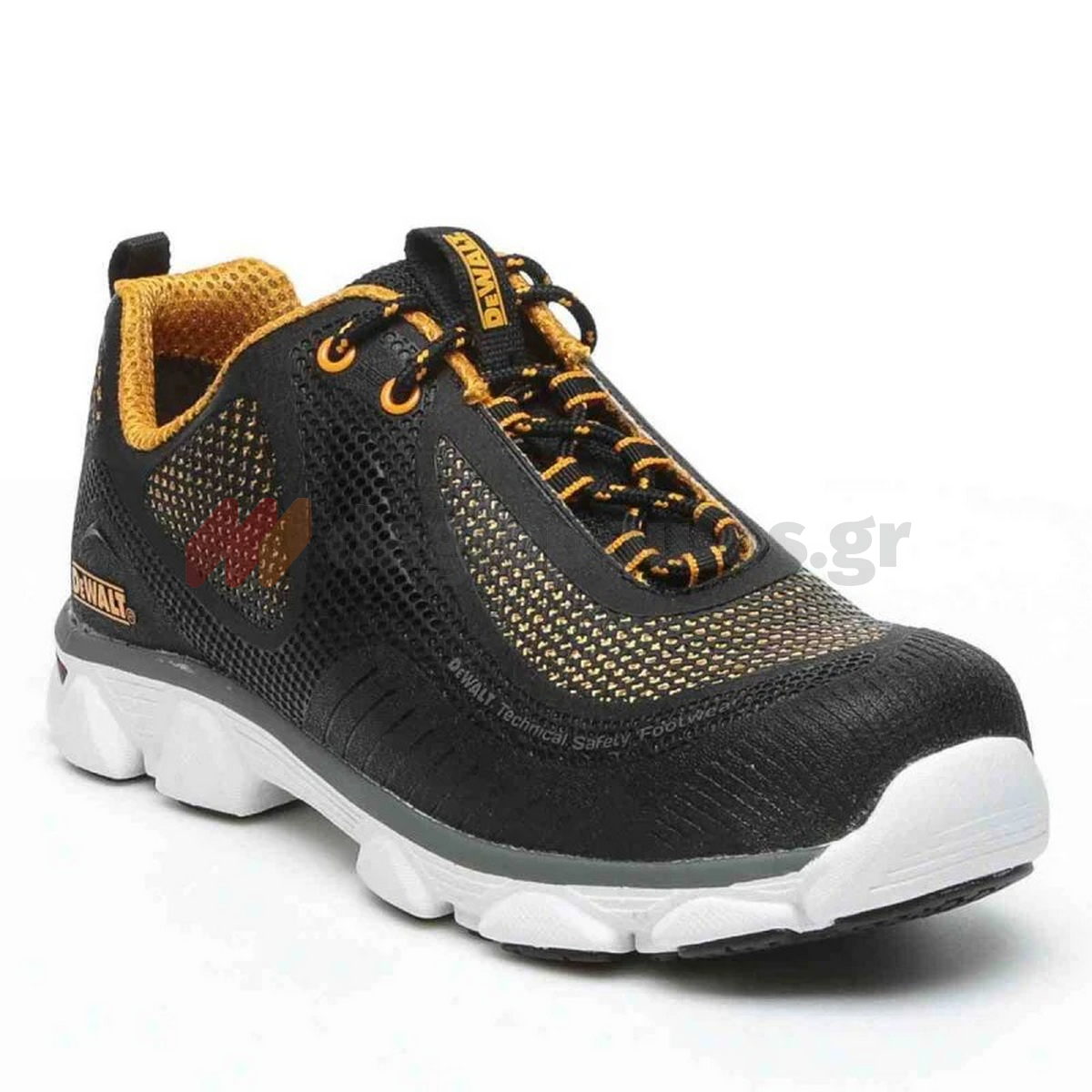 DeWalt DWF50099-130 Krypton Black Mesh S1P Παπούτσια Ασφαλείας Εργαζομένων Χαμηλά Με Προστασία